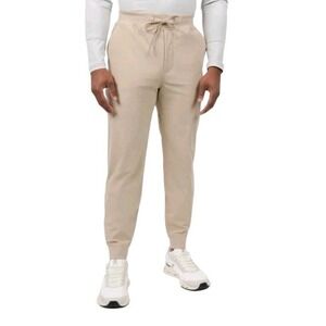 Rhoback Delta Performance Jogger Pants Golf Run Mens Size XL Beige